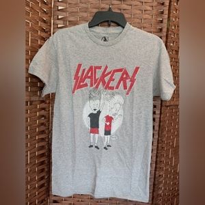 New Mens Beavis & Butthead Rockin' Slackers Tee Shirt NWOT
